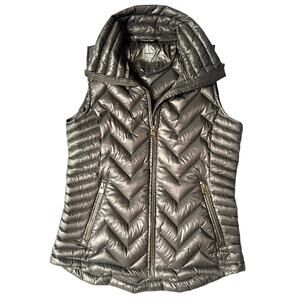 Calvin Klein Performance Quilted Down Vest Black S Security Pocket